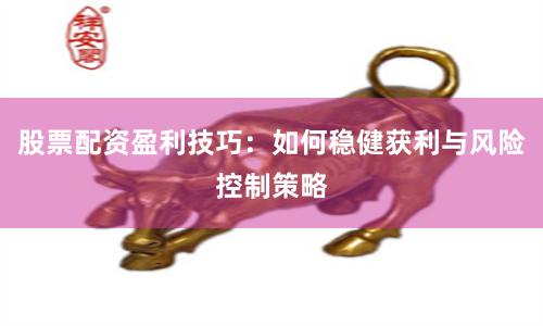 股票配资盈利技巧：如何稳健获利与风险控制策略